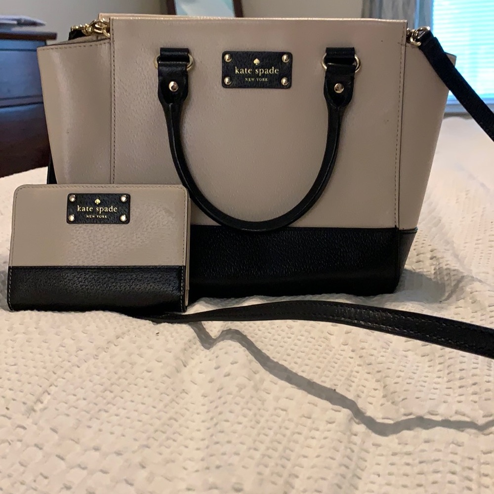 Kate Spade bag and wallet bundle